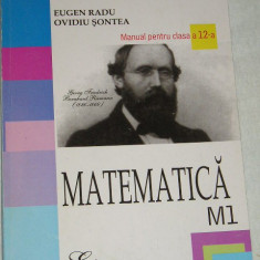myh 34s - Manual matematica - clasa 12 - ed 2007 - piesa de colectie!