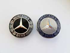 Emblema capota Mercedes diametru 57mm cod A2048170616 foto