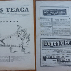 Ziarul Mos Teaca , jurnal tivil si cazon , nr. 227 , 1899