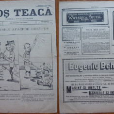 Ziarul Mos Teaca , jurnal tivil si cazon , nr. 225 , 1899