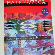 myh 33s - Manual matematica - clasa 12 - ed 2003 - piesa de colectie