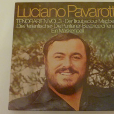 pavarotti -der troubadour, macbeth, beatrice da tenda etc. - vinyl