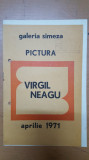 Virgil Neagu, Pictură , Galeria Simeza, aprilie 1971