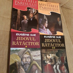 MISTERELE PARISULUI/JIDOVUL RATACITOR-EUGENE SUE (4 VOL)