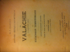 B. P. Hasdeu Histoire critique des roumains La Valachie jusqu&amp;#039;en 1400 - 1878 foto