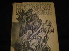 PUBLIUS OVIDIUS NASO-TRISTELE- PONTICELE-TRAD. TEODOR NAUM-358 PG A 4- foto