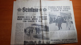 Ziarul scanteia 22 octombrie 1987-vizita lui ceausescu in turcia