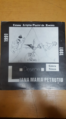 Liana Maria Petruțu, Desene, 1991, Planșă foto