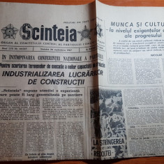 ziarul scanteia 26 septembrie 1987-art. si foto unitati agricole din jud. arges