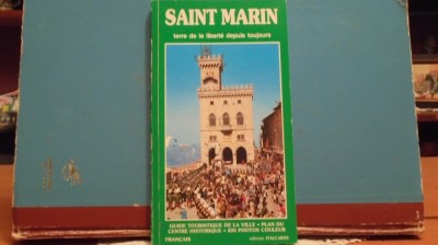 SAN MARINO - GHIDUL ORASULUI, PLANUL CENTRULUI ISTORIC, 205 FOTOGRAFIICOLOR - foto