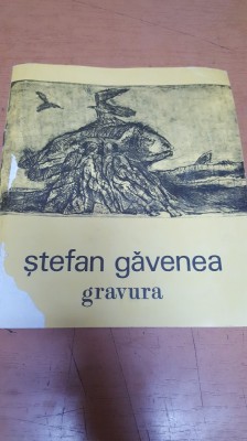 Ștefan Găvenea ,Gravură, Octombrie 1990, Catalog foto