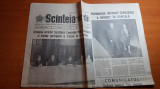 Ziarul scanteia 30 mai 1987-poduri noi peste albia reinoita a dambovitei