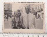 Bnk foto - Bucuresti - Calea Victoriei - actrita Mary Theodorescu - anii 40, Alb-Negru, Romania 1900 - 1950, Cladiri