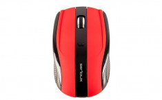 Mouse Serioux wireless RAINBOW400 USB RED foto