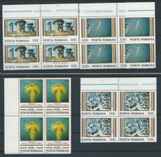 1982 Romania,LP1059-Reproduceri de arta,S.Balasa(bloc de 4 )-MNH foto