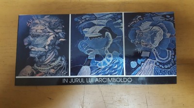 &amp;Icirc;n jurul lui Arcimboldo, Pliant , Invitațe la expoziție foto