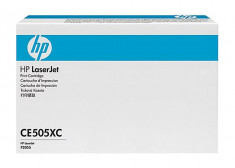 Cartus Toner Original HP CE505X negru (6500 pagini) foto