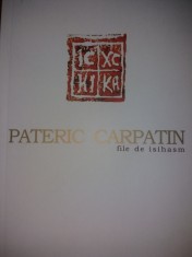 PATERIC CARPATIN - FILE DE ISIHASM {2017} foto