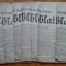 Ziarul de limba germana Transilvania , Sibiu , 1889 , 10 numere din luna August