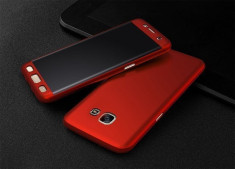 Husa FullBody Elegance Luxury Red pentru Samsung Galaxy A5 2016 acoperire 360... foto