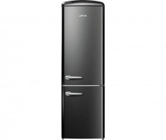 Combina frigorifica Gorenje ORK192BK 326 Litri Clasa A++ Negru foto