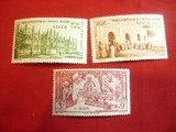 Serie Niger-Colonie Franceza -1942 -Ajutor copii ,3 valori