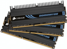 GARANTIE! Memorie GAMING Corsair Dominator 12GB Triple Channel DDR3 1600MHz foto