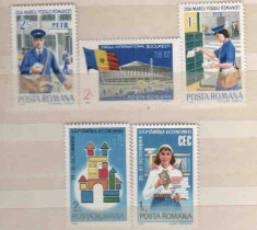 1982 Romania,LP1063,1064,1065-Lot timbre 1982-1-MNH foto