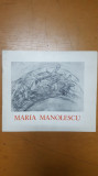 Maria Manolescu, Gravură și desen
