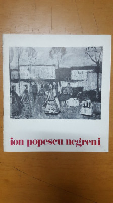 Ion Popescu Negreni, Expoziție retrospectivă, București 1976 foto