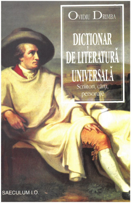 Drimba - Dictionar de literatura universale