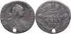 1772 СПБ (St. Petersburg), grivennik, Ecaterina a II-a a Rusiei, Europa