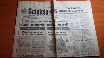 ziarul scanteia 3 octombrie 1987-articol despre orasul braila foto