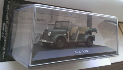 Macheta Mercedes-Benz G5 1938 WW2 - IXO/Altaya 1/43 foto