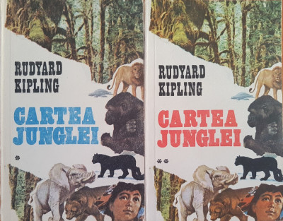 CARTEA JUNGLEI - Rudyard Kipling (2 volume) foto