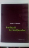 Institutii de invatamant - William K. Cummings (5+1)5