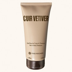 Gel de du? pentru corp ?i par CUIR VETIVER foto