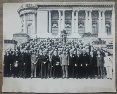 Ofiteri in rezerva, reuniune// Bucuresti, Casa Centrala a Armatei, 1975 foto