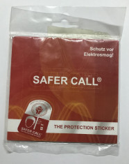 Safer Call sticker protectie radiatii telefon foto