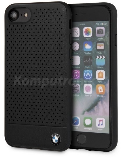 Bmw Husa silicon pentru Apple iPhone 7/8 Black perforata Bmw Husa silicon pentru Apple iPhone 7/8 Black perforata