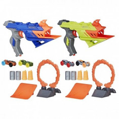 Set 2 lansatoare Nerf Nitro, Duelfury foto