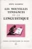 Les nouvelles tendences de la linguistique / Bertil Malmberg