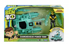 BEN 10 VEHICUL EXTRATERESTRU CU FIGURINA Cap de Diamant foto