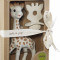 Set Girafa Sophie si figurina din cauciuc pentru rontait ?So?pure?