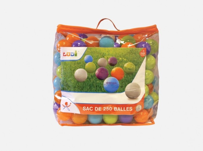 Ludi Set 250 de bile multicolore Ludi Set 250 de bile multicolore
