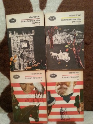 MANASTIREA DIN PARMA/LUCIEN LEUWEN-STENDHAL (4 VOL) foto