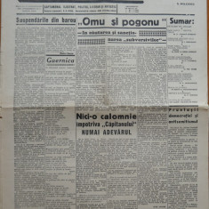 Ziarul Reporter , Director N. D. Cocea , nr. 6 / 1939 ,atacuri la Zelea Codreanu