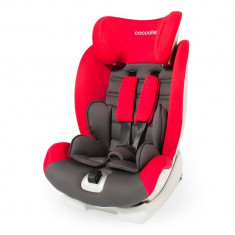 Scaun auto cu Isofix grupa 9-36 kg COCCOLLE Vela-Fix rosu foto