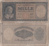 1959 (25 VIII), 1.000 lire (P-88c) - Italia