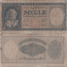 1959 (25 VIII), 1.000 lire (P-88c) - Italia